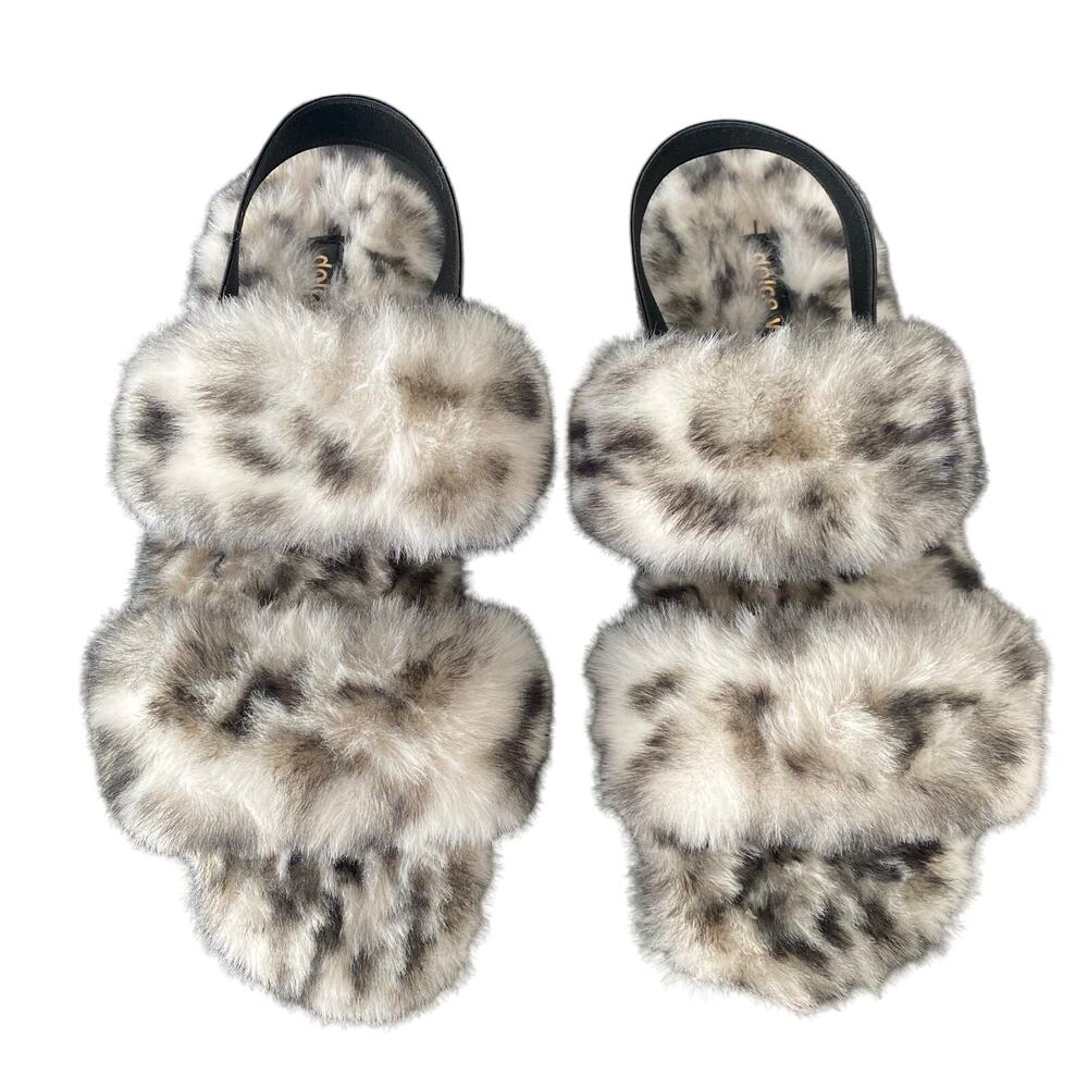 Dolce Vita Womens Faux Fur House Slipper Size 11